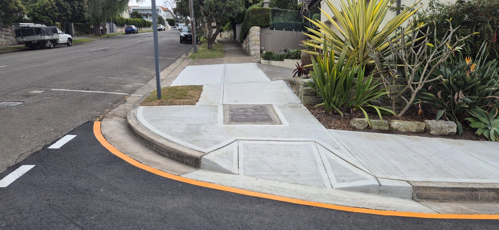Mosman Council Concrete Footpath